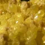 Sulphur<br />El Desierto Mine, San Pablo de Napa, Daniel Campos Province, Potosí Department, Bolivia<br />94 mm x 65 mm x 48 mm<br /> (Author: franjungle)