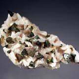 Chalcopyrite on dolomite<br />Picher Field, Tri-State District, Ottawa County, Oklahoma, USA<br />3.5 x 6.1 cm<br /> (Author: crosstimber)