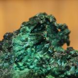 Malachite<br />Kiswishi, Lubumbashi (Elizabethville), Katanga Copper Crescent, Haut-Katanga (Shaba), Democratic Republic of the Congo (Zaire)<br />47 mm x 52 mm x 34 mm<br /> (Author: franjungle)