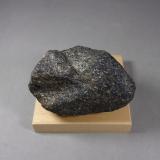 Cromita<br />Carratraca, Comarca Valle del Guadalhorce, Málaga, Andalucía, España<br />8 x 6 cm.<br /> (Autor: J. G. Alcolea)