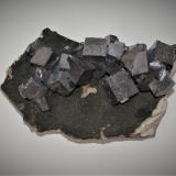 Galena<br />Joplin Field, Tri-State District, Jasper County, Missouri, USA<br />100mm x 55mm x 35mm<br /> (Author: Philippe Durand)