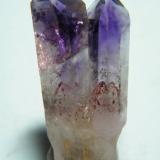 Quartz (variety amethyst)<br />Brandberg area, Erongo Region, Namibia<br />18mm x 39mm<br /> (Author: Heimo Hellwig)