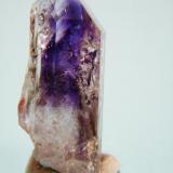 Quartz (variety amethyst)<br />Brandberg area, Erongo Region, Namibia<br />12mm x 31mm<br /> (Author: Heimo Hellwig)