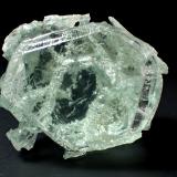 Beryl (variety aquamarine)<br />Minas Gerais, Brazil<br />51 mm x 46 mm x 32 mm<br /> (Author: Don Lum)