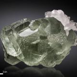 Fluorite and Calcite<br />Xianghuapu Mine, Xianghualing Sn-polymetallic ore field, Linwu, Chenzhou Prefecture, Hunan Province, China<br />120 X 76 mm<br /> (Author: Manuel Mesa)