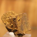 limonite after Pyrite<br />Pyrite deposit, Llanos de Arenalejos, Carratraca, Comarca Valle del Guadalhorce, Málaga, Andalusia, Spain<br />23 mm x 27 mm x 22mm<br /> (Author: franjungle)
