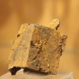 limonite after Pyrite<br />Pyrite deposit, Llanos de Arenalejos, Carratraca, Comarca Valle del Guadalhorce, Málaga, Andalusia, Spain<br />23 mm x 27 mm x 22mm<br /> (Author: franjungle)