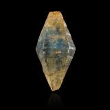 Corundum (variety sapphire)<br />Ratnapura, Ratnapura District, Sabaragamuwa Province, Sri Lanka<br />9.5 x 4.5 x 4.0 cm<br /> (Author: MIM Museum)