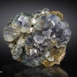 Fluorite<br />Yongchun, Quanzhou Prefecture, Fujian Province, China<br />145 X 133 mm<br /> (Author: Manuel Mesa)