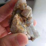 FluoritaRoques Blanques Mountains, Sant Cugat del Vallès-El Papiol, Comarca Vallès Occidental / Baix Llobregat, Barcelona, Catalonia / Catalunya, Spain6x3x4 cm (Autor: Ian Quiñones)