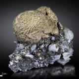 Prehnite<br />Imilchil area, Anti-Atlas, Er Rachidia Province, Drâa-Tafilalet Region, Morocco<br />100 x 77 mm<br /> (Author: Manuel Mesa)