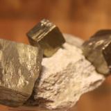 Pyrite<br />Ampliación a Victoria Mine, De Alcarama Range, Navajún, Comarca Cervera, La Rioja, Spain<br />94 mm x 48 mm x 52 mm<br /> (Author: franjungle)