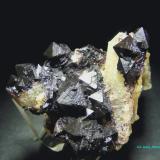 Fluorita y Cuarzo.<br />Akchatau, Shet, Región Karaganda, Kazajstán<br />70x45 mm.<br /> (Autor: Jesus Franquesa Baucells)
