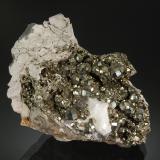 PyriteC. E. Duff & Son Quarry, Huntsville, Logan County, Ohio, USA3.0 x 4.6 x 6.2 cm (Author: crosstimber)