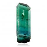 Elbaite (variety verdelite)<br />Parun (Paroon), Wama District (Vama District), Nuristan Province, Afghanistan<br />5.0 x 5.0 x 12.5 cm<br /> (Author: MIM Museum)