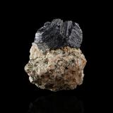 Molybdenite<br />Bandaksli, Tokke, Telemark, Østlandet, Norway<br />6.0 x 6.5 x 7.0 cm<br /> (Author: MIM Museum)