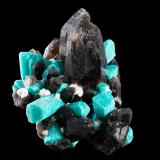 Microcline (variety amazonite)<br />Two Point claim, Tree Root Pocket, Teller County, Colorado, USA<br />17.5	x 16.0 x 9.5 cm<br /> (Author: MIM Museum)