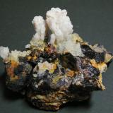 Opal (variety hyalite) on FluoriteMonte Erongo, Usakos, Región Erongo, Namibia94mm x 51mm x 68mm (Author: Heimo Hellwig)