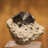 Ferro-hornblende<br />Watchtower del Rayo, Punta del Rayo, Carboneras, Comarca Levante Almeriense, Almería, Andalusia, Spain<br />33mm x 35mm x 32mm<br /> (Author: franjungle)
