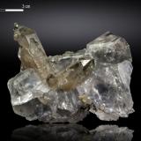 Quartz on Fluorite<br />Huanggang Mines, Hexigten Banner (Kèshíkèténg Qí), Chifeng (Ulanhad), Inner Mongolia Autonomous Region, China<br />69 x 67 mm<br /> (Author: Manuel Mesa)