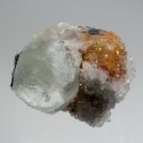 Fluorite, Quartz, GalenaBlanchard Mine (Portales-Blanchard Mine), Bingham, Hansonburg District, Socorro County, New Mexico, USA90 mm x 75 mm x 70 mm (Author: Don Lum)