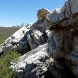 Solid quartz rocks. (Author: Pierre Joubert)