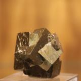 Pyrite<br />Ampliación a Victoria Mine, De Alcarama Range, Navajún, Comarca Cervera, La Rioja, Spain<br />28mm x 29mm x 31mm<br /> (Author: franjungle)