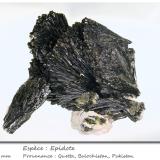 EpidoteMina Raywoo, Distrito Quetta, Balochistan (Baluchistan), Paquistánfov 125 mm (Author: ploum)