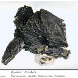 EpidoteRaywoo Mine, Quetta District, Balochistan (Baluchistan), Pakistanfov 125 mm (Author: ploum)