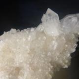 Quartz<br />Hoya de los Toriles Quarry, Villacastín, Comarca Segovia Sur, Segovia, Castile and León, Spain<br />80mm x 49mm x 25mm<br /> (Author: franjungle)