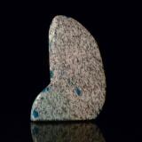 Granitoide con AzuritaValle Braldu, Distrito Shigar, Gilgit-Baltistan (Áreas del Norte), Paquistán10 x 7 x 3 cm (Autor: Josele)