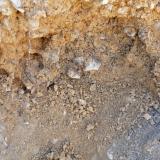 Close up of the nature of the soil where these crystals were found. (Author: Pierre Joubert)