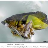 FornaciteMina Eagle Eye, Grupo Moore Mine, Distrito New Water, Montes New Water, Condado La Paz, Arizona, USAfov 0.65 mm (Author: ploum)