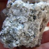 Quartz (variety smoky) with Hematite<br />Vorderes Galmihorn, Bächi Valley, Reckingen, Grafschaft, Goms, Wallis (Valais), Switzerland<br /><br /> (Author: Benj)