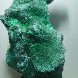 Malachite<br />Kiswishi, Lubumbashi (Elizabethville), Katanga Copper Crescent, Haut-Katanga (Shaba), Democratic Republic of the Congo (Zaire)<br />38mm x 82mm x 44mm<br /> (Author: franjungle)