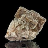 Baryte<br />Reicher Spat Mine, Schlettau, Annaberg District, Erzgebirgskreis, Saxony/Sachsen, Germany<br />7,5 x 6 x 2 cm<br /> (Author: Niels Brouwer)