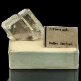 Baryte<br />Dufton Fell Mine, Dufton, Eden District, former Cumberland, Cumbria, England / United Kingdom<br />5,0 x 3,5 x 1,0 cm<br /> (Author: Niels Brouwer)