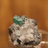 Beryl (variety emerald)<br />Muzo mining district, Western Emerald Belt, Boyacá Department, Colombia<br />36mm x 43mm x 18mm<br /> (Author: franjungle)