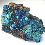 Malaquita<br />Mina Morenci, Morenci, Distrito Copper Mountain, Montes Shannon, Condado Greenlee, Arizona, USA<br />13x9 cm<br /> (Autor: nimfiara)