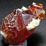 Esfalerita<br />Mina Las Mánforas, zona Minera Áliva, Camaleño, Comarca Liébana, Cantabria, España<br />4x2 cm<br /> (Autor: nimfiara)