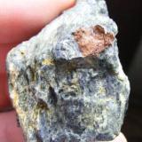 Cobre<br />Coto Admirable, El Castillo de las Guardas, Comarca El Corredor de la Plata, Sevilla, Andalucía, España<br />5 cm<br /> (Autor: nimfiara)