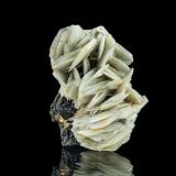 Baryte, Sphalerite<br />Les Cèdres Mine, Asce. 32, Les Malines mining district, Saint-Laurent-le-Minier, Le Vigan, Gard Department, Occitanie, France<br />8,5 x 7,0 x 4,5 cm<br /> (Author: Niels Brouwer)