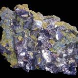 ArsenopiritaMinas da Panasqueira, Aldeia de São Francisco de Assis, Covilhã, Castelo Branco, Cova da Beira, Centro, Portugal14x10 cm (Autor: geoalfon)