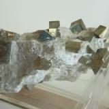 Pyrite<br />Ampliación a Victoria Mine, De Alcarama Range, Navajún, Comarca Cervera, La Rioja, Spain<br />116mm x 50mm x 124mm<br /> (Author: franjungle)