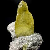 CalciteFletcher Mine, West Fork, Viburnum Trend District, Reynolds County, Missouri, USA10 cm x 6.5 cm x 6 cm (Author: Turbo)