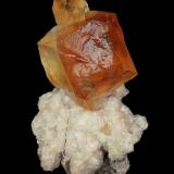 Calcite<br />Houdaille Quarry, Little Falls, Passaic County, New Jersey, USA<br />12.4 x 7.6 x 8.5 cm<br /> (Author: Frank Imbriacco)