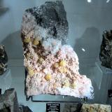 Stilbite (Series), Laumontite, Heulandite<br />Diabase Quarries, Bornberg, Seelbach (Herborn), Lahn-Dill, Hesse/Hessen, Germany<br />Specimen size approx. 35 cm<br /> (Author: Tobi)