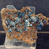 Cuarzo (variedad cuarzo azul)<br />Yacimiento de Cuarzos azules, Cabezo Agudo, Los Vives, Orihuela, Comarca Vega Baja del Segura, Alicante / Alacant, Comunidad Valenciana / Comunitat Valenciana, España<br />6 x 4.5 cm<br /> (Autor: Pedro Antonio)
