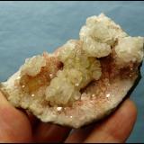 Calcite and Quartz<br />Goboboseb Mountains, Brandberg area, Erongo Region, Namibia<br />69 x 46 x 26 mm<br /> (Author: Pierre Joubert)