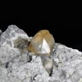 CalcitaCantera Carrozal, Villanueva de la Tercia, Villamanín, Comarca Los Argüellos, León, Castilla y León, España1,5 cm x 1,5 cm (Autor: Javi Llamazares)